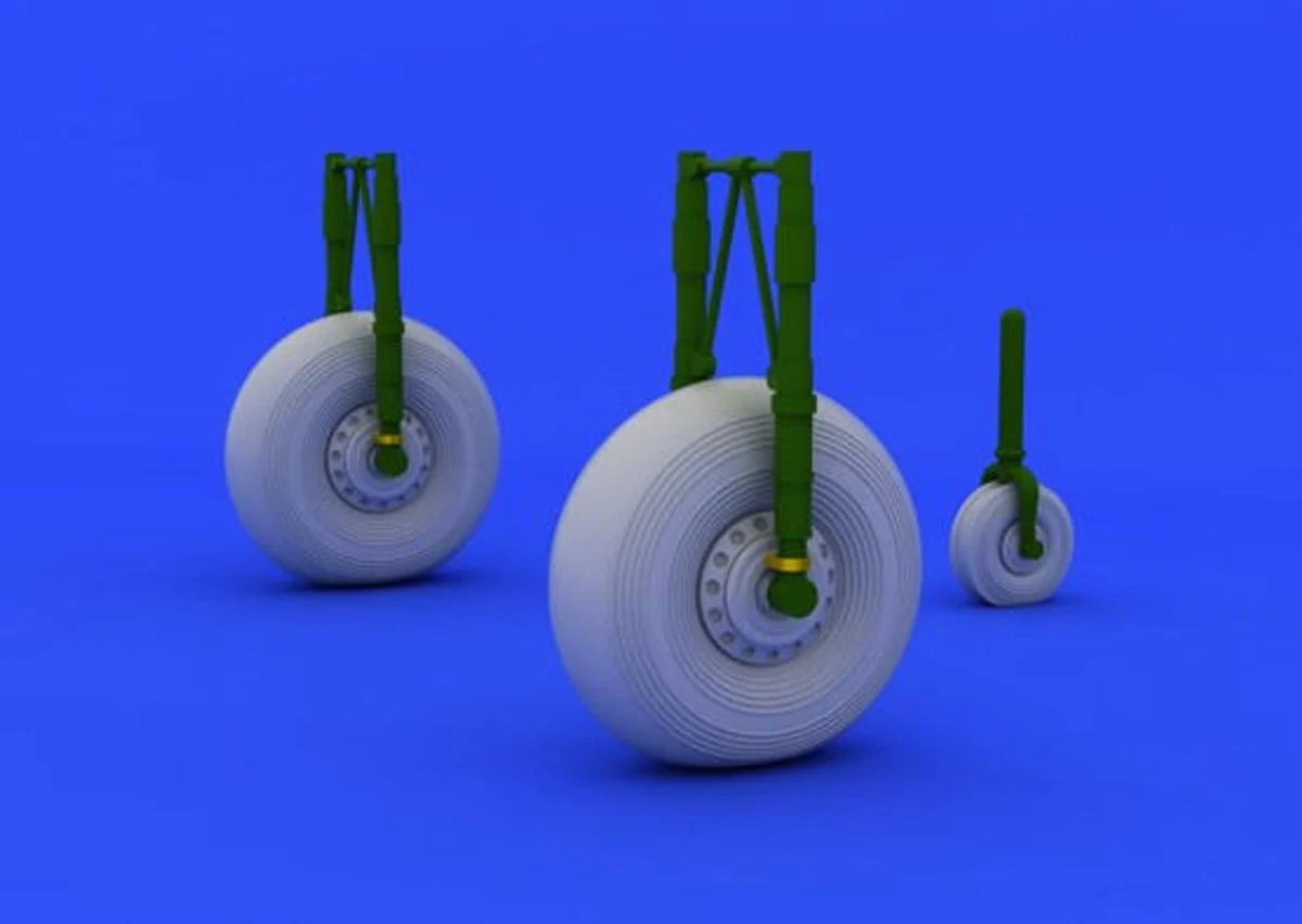 Eduard 1/72 Eduard Lancaster Wheels for AIR (Resin)