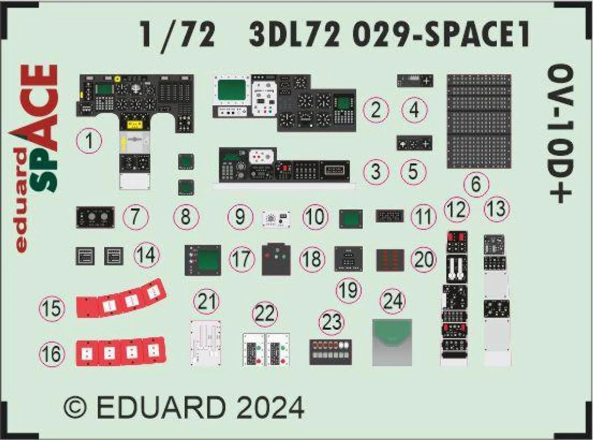 Eduard 1/72 Eduard OV-10D+ SPACE 1/72