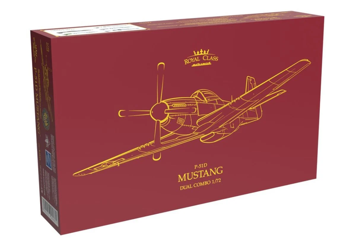 Eduard P-51D Mustang Dual Combo “Royal Class” – 1:72 Scale Plastic Model Kit