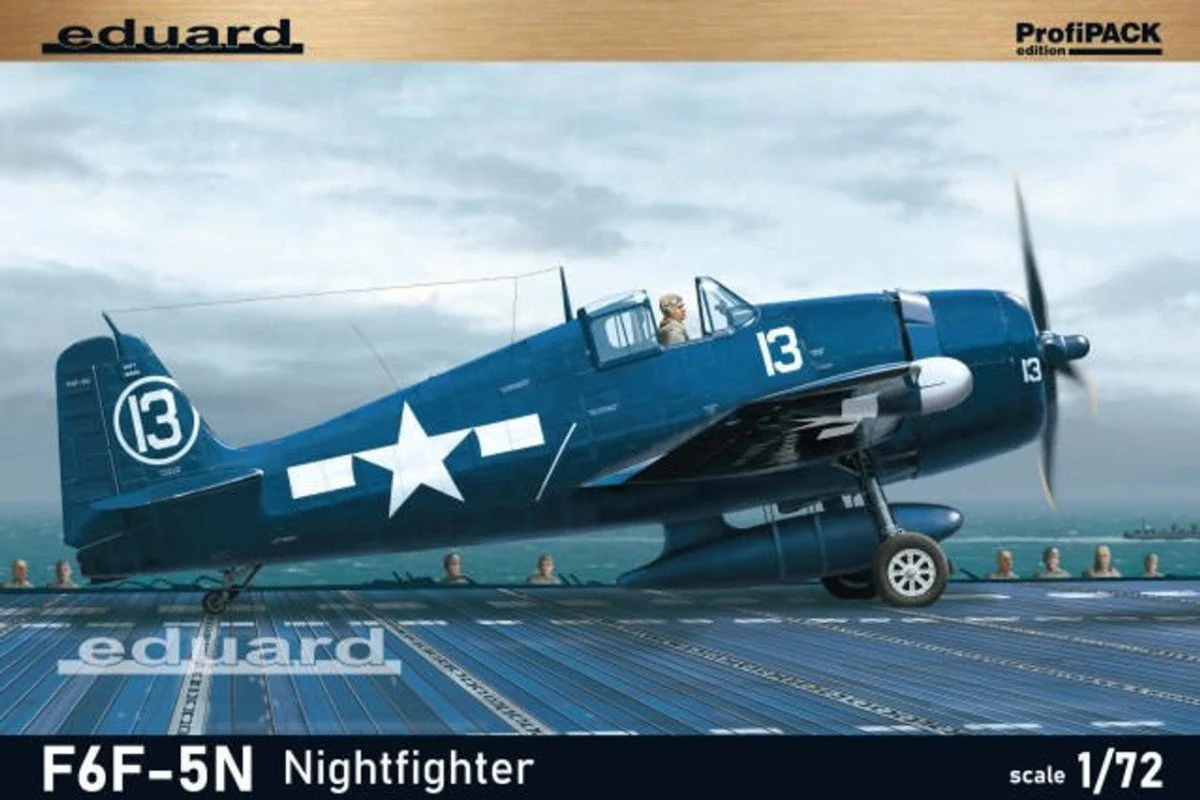 Eduard 1/72 F6F3/5N Nightfighter (Profi-Pack Plastic Kit)