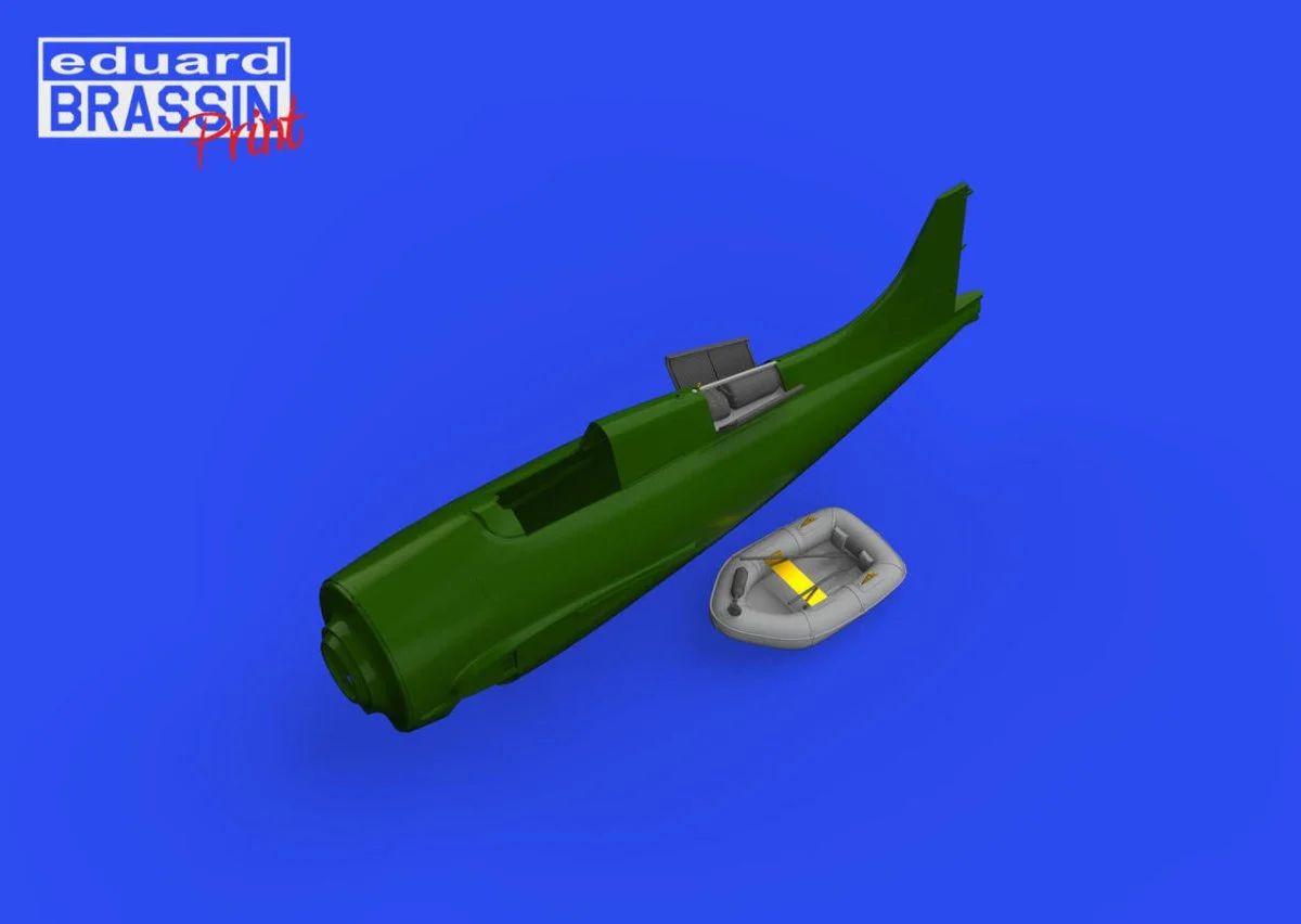 Eduard EDU648770 - 1/48 Eduard F4F-3 life raft PRINT