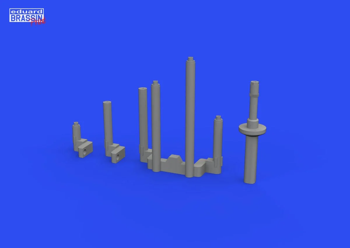 Eduard EDU648789 - 1/48 Eduard P-38J gun barrels PRINT
