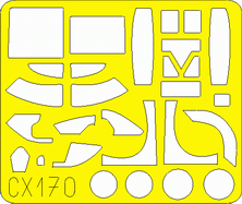 1/72 Eduard Paint Mask for ITALERI A-26C