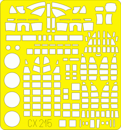 1/72 Eduard Paint Mask for ZVEZDA Pe-8