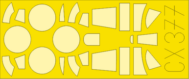 1/72 Eduard Mask Gladiator for Airfix