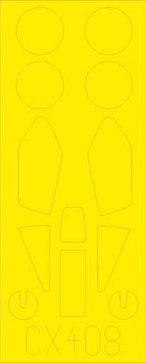 1/72 Eduard Paint Mask for AIRFIX Lightning F.6