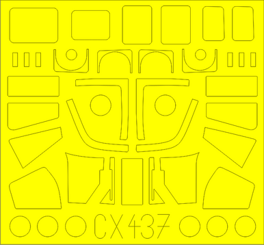 1/72 Eduard Paint Mask for AIRFIX Sea King HC.4