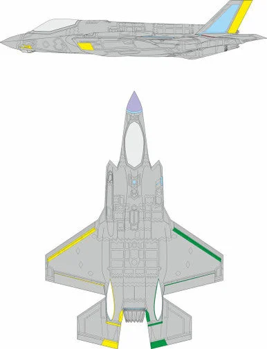 1/72 Eduard F-35A RAM coating late