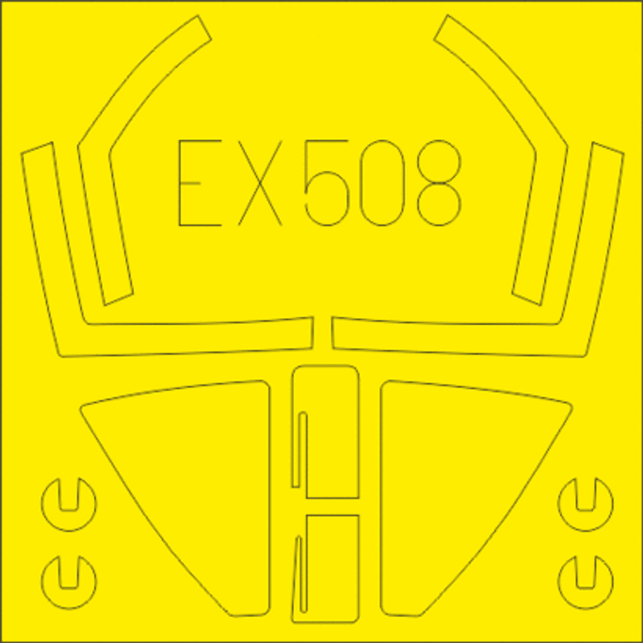 Eduard 1/48 Eduard Sea Harrier FRS.1 Mask