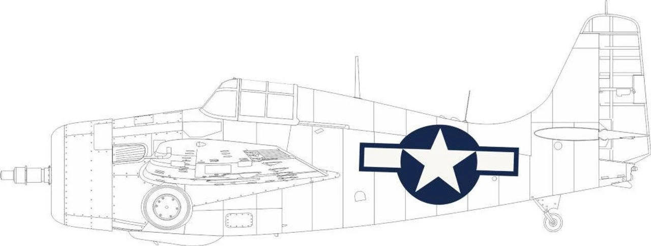 Eduard 1/48 Eduard FM-2 US national insignia