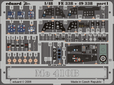 1/48 Eduard Me 410B for REVELL/MONOGRAM