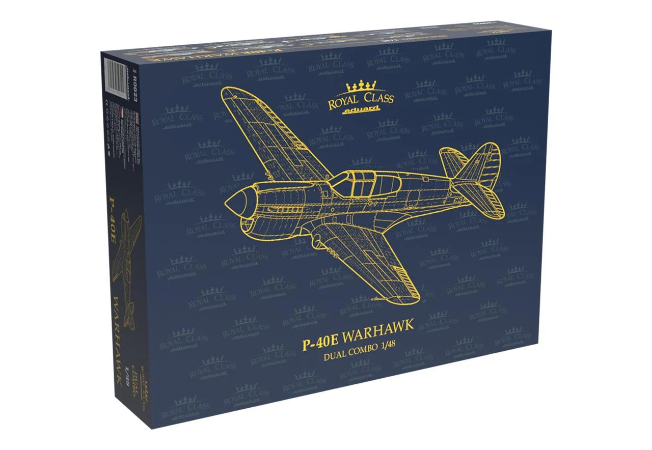 Eduard P-40E Warhawk Royal Class – 1:48 Scale Plastic Model Kit