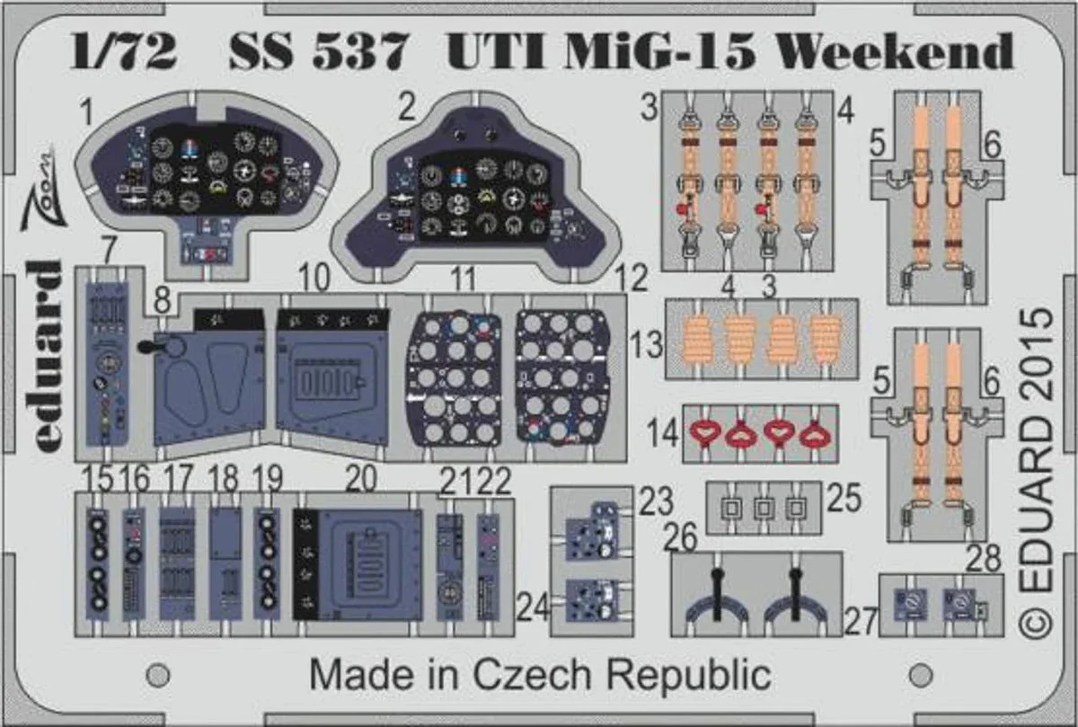 1/72 Eduard UTI MIG-15 Weekend for Eduard
