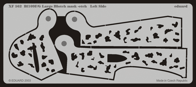 1/48 Eduard Bf 109F/G Large Blotch mask-etch