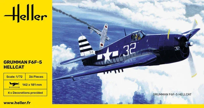1/72 Heller Grumman F6F-5 Hellcat
