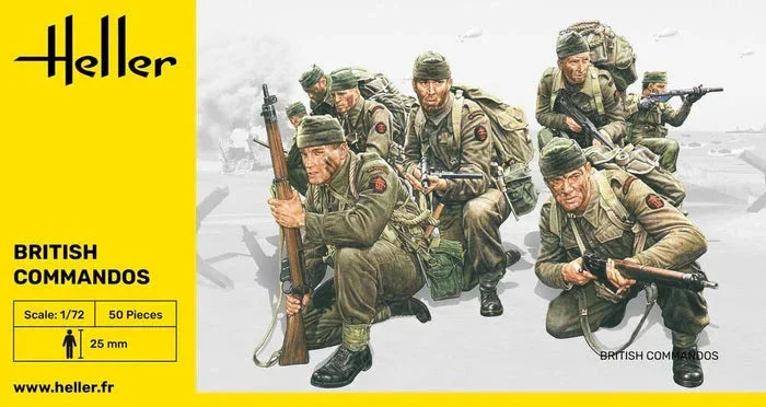 1/72 Heller WWII British Commandos