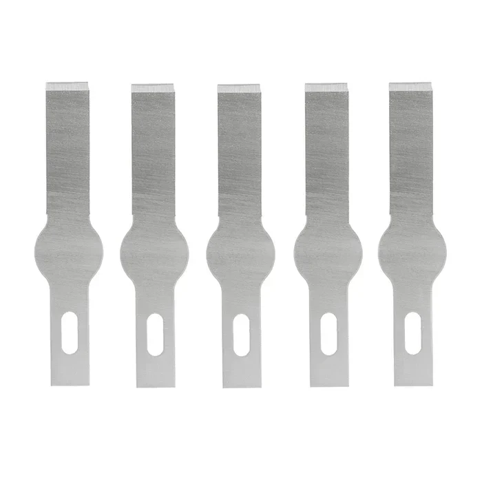 Excel #17A NARROW CHISEL 5 BLADES 24017 - Excel Hobby Tools