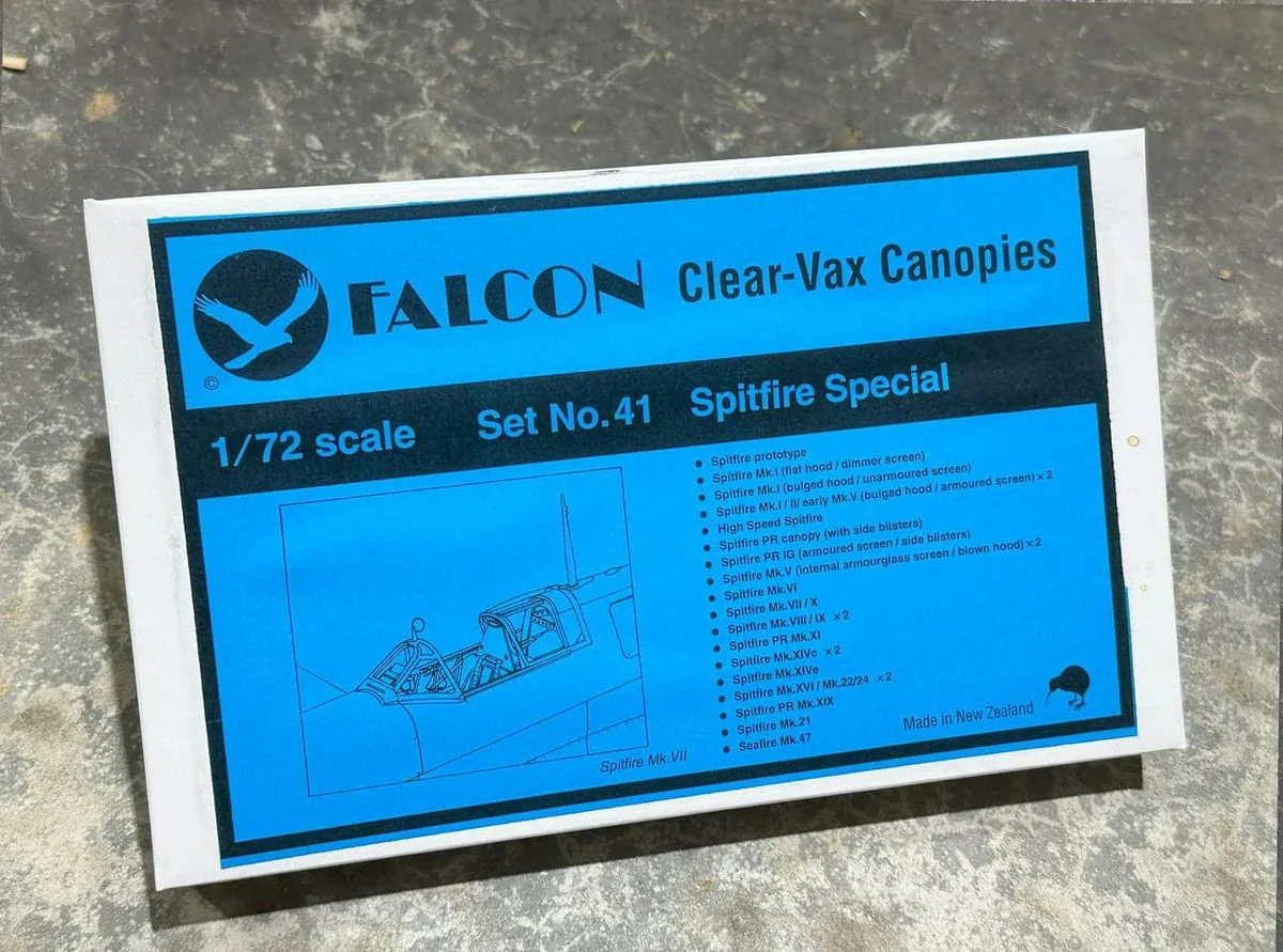 1/72 Falcon Canopies Set Spitfire Special