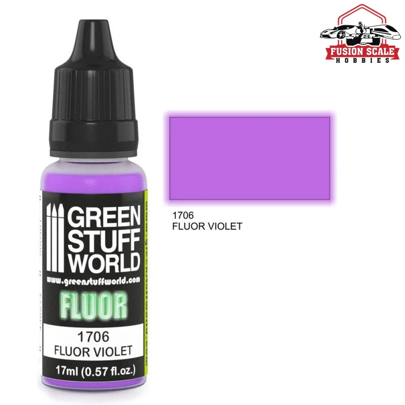 Green Stuff World Fluorescent Violet Paint GSW1706