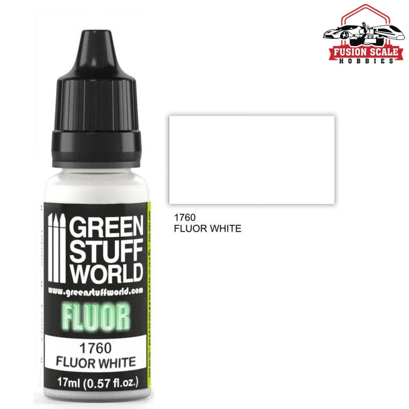 Green Stuff World Fluorescent White Paint GSW1760