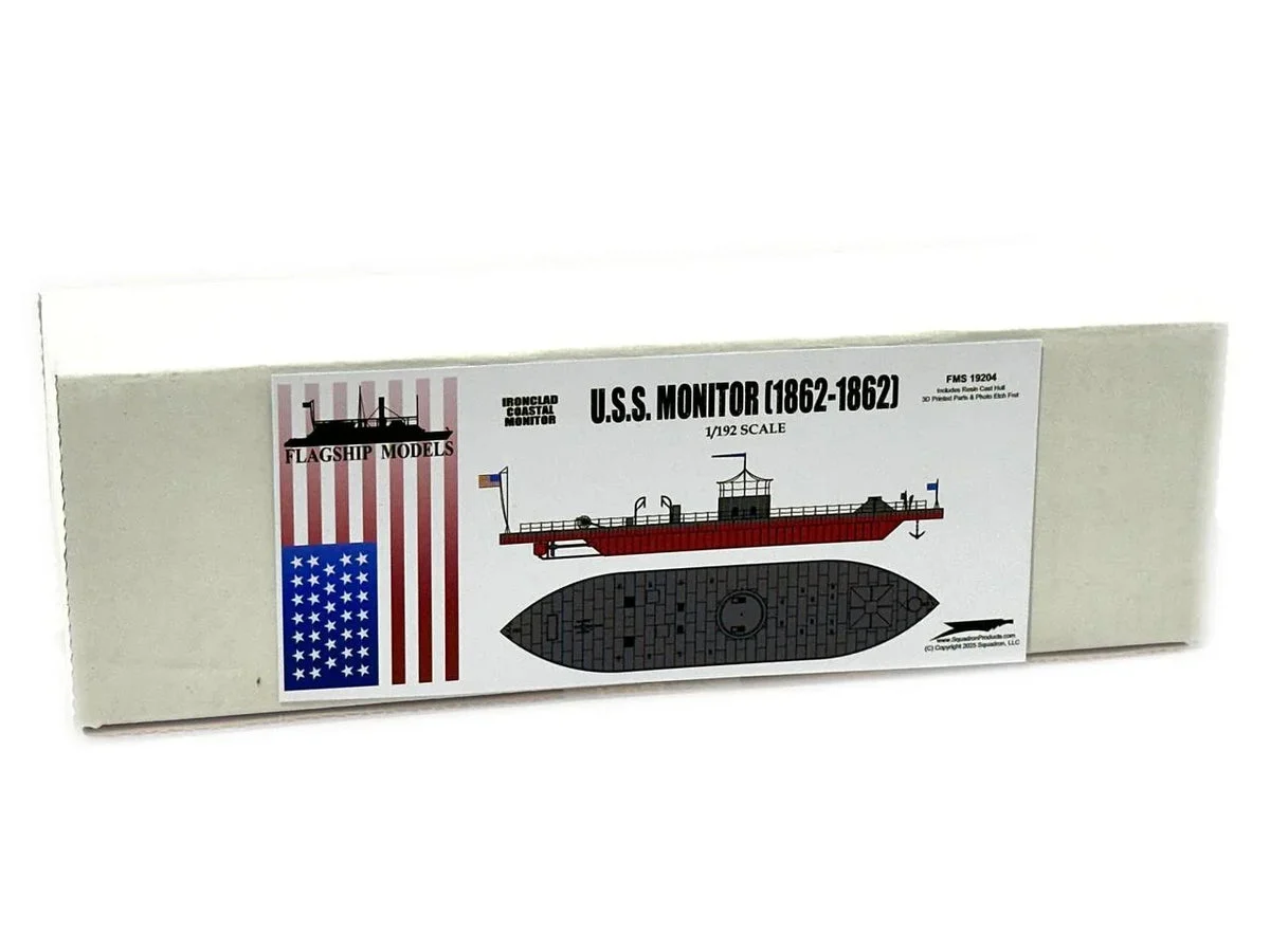 1/192 Flagship Models USS Monitor Model Kit