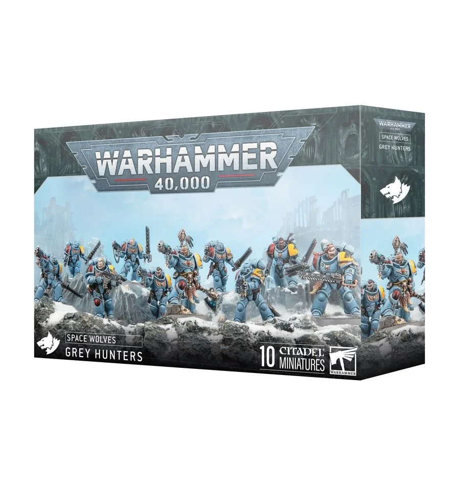 Games Workshop Warhammer 40K Space Wolves Grey Hunters | 53-21