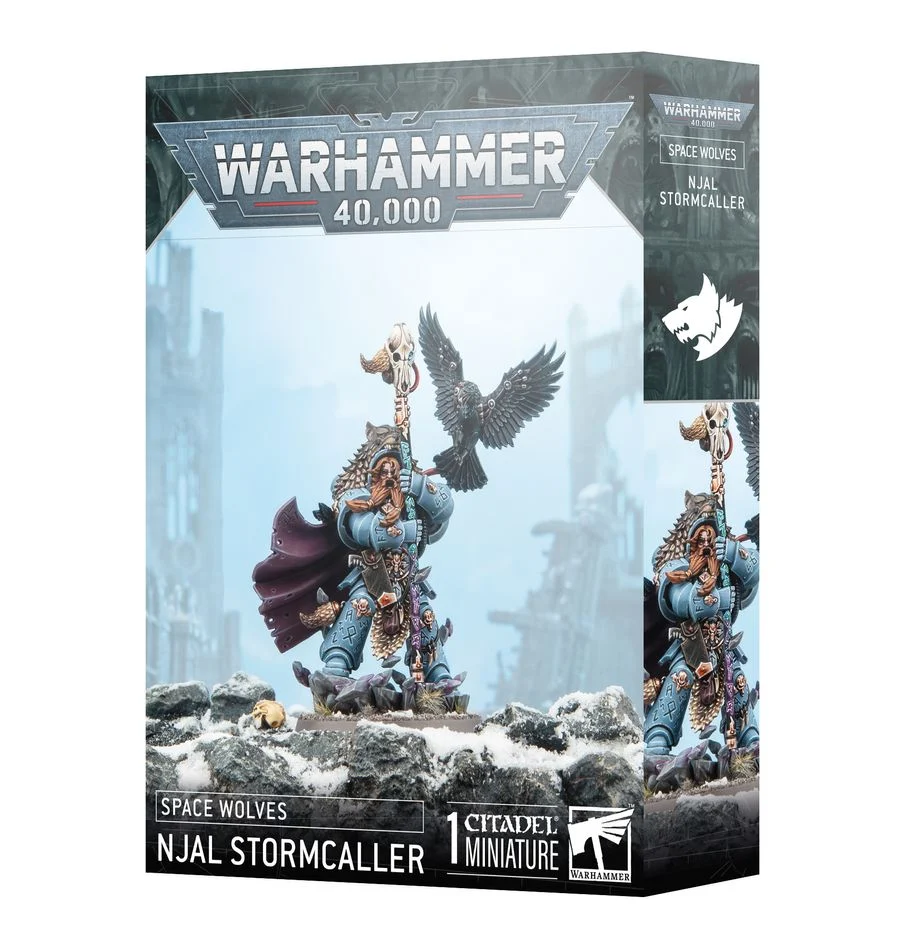 Games Workshop Warhammer 40K Space Wolves Njal Stormcaller | 53-35