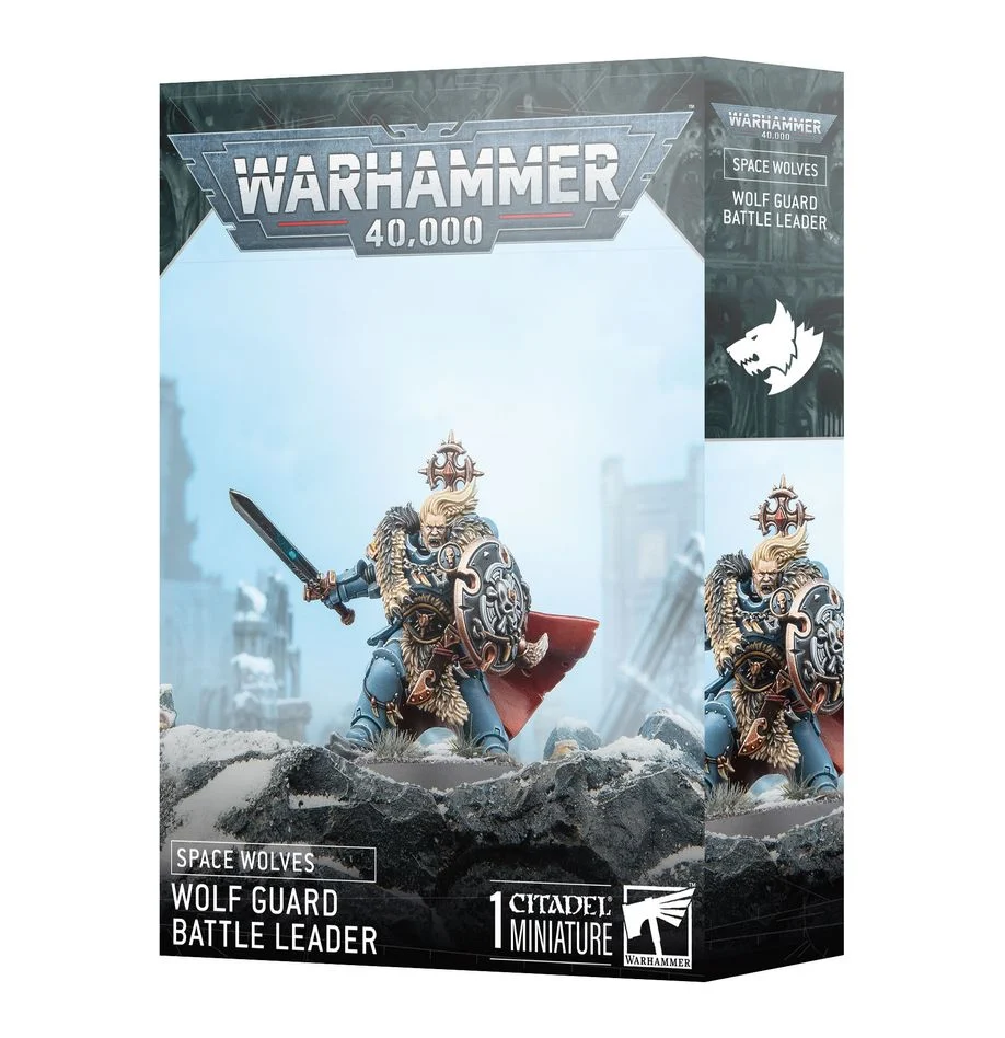 Games Workshop Warhammer 40K Space Wolves Wolf Guard Battle Leader | 53-31