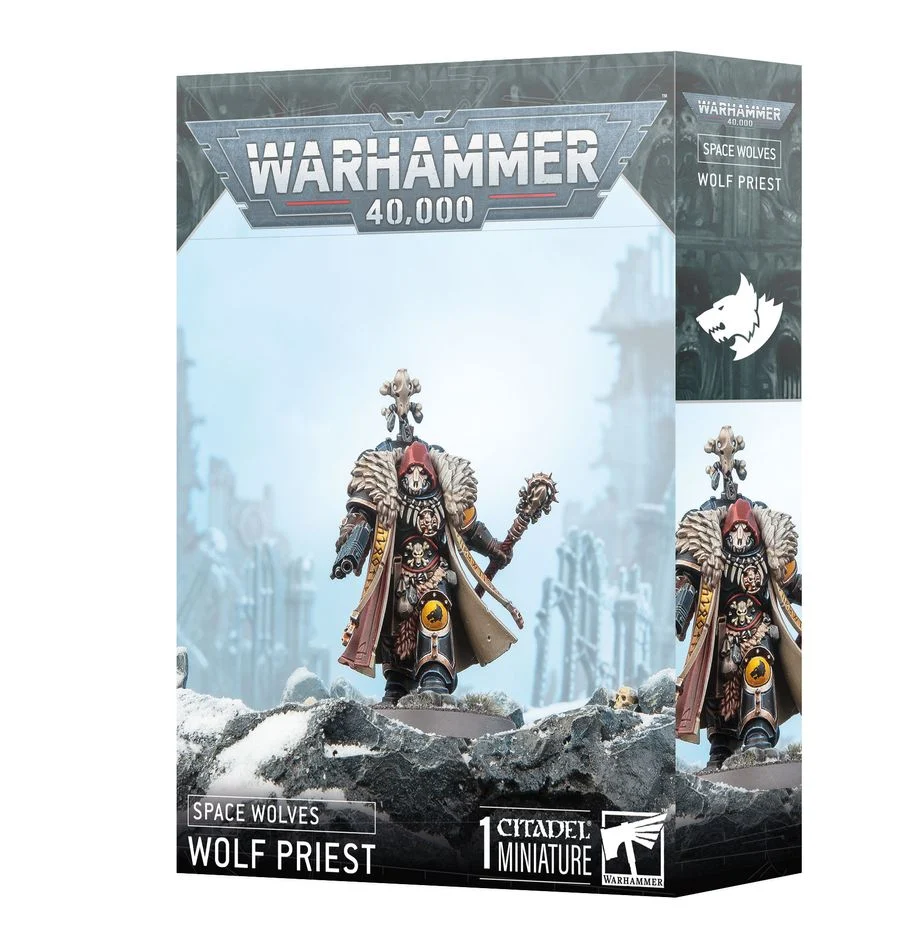 Games Workshop Warhammer 40K Space Wolves Wolf Priest | 53-32