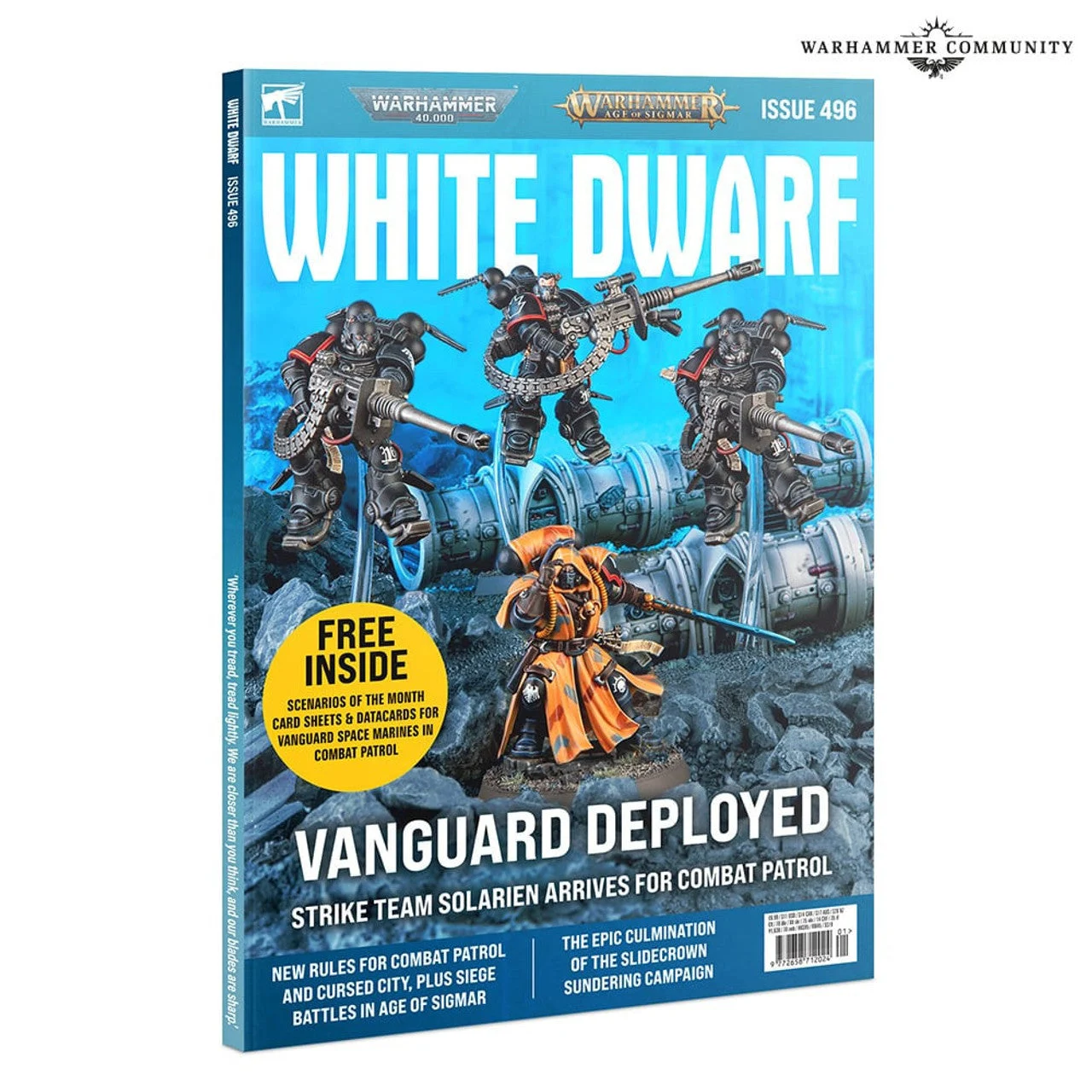 Warhammer White Dwarf Issue 496 - Games Workshop