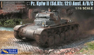 1/16 Gecko Pz.kpfw II (Sd.Kfz. 121) Ausf. A-B-C