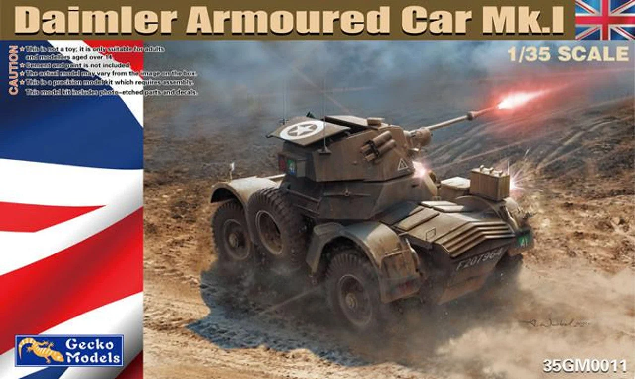 Gecko Models 1/35 Models Daimler Armored Car Mk.I