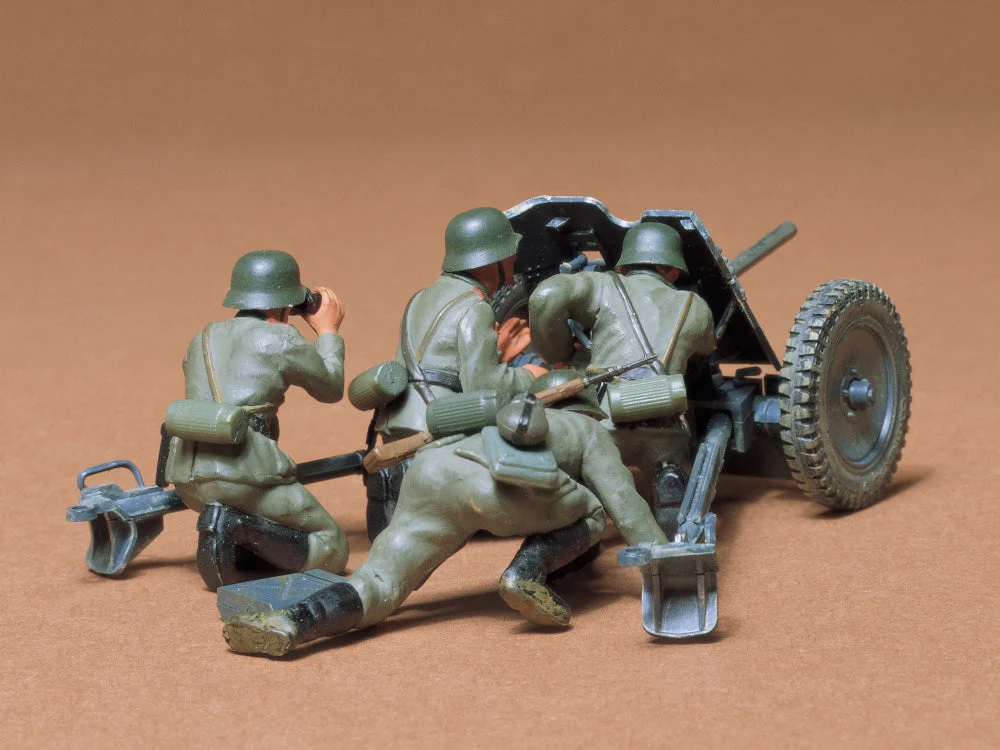 Tamiya 1/35 Ger. 37Mm Anti-Tank Gun Kit - 35035