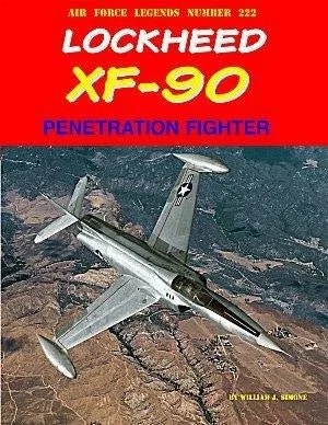 GIN222 - Ginter Books Lockheed Xf-90 Penetration Fighter