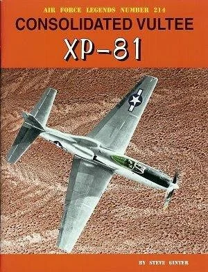 Ginter Books - Consolidated Vultee XP-81