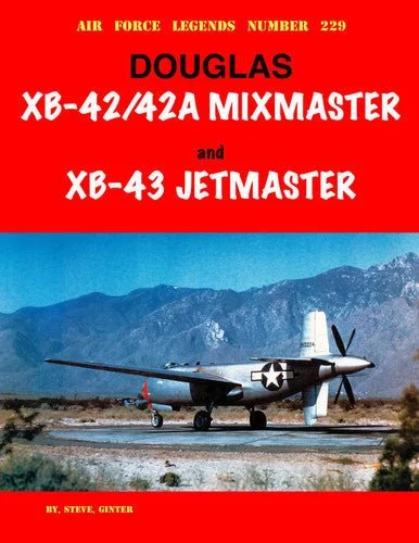 Ginter Books XB-42/42A Mixmaster and XB-43 JetMaster