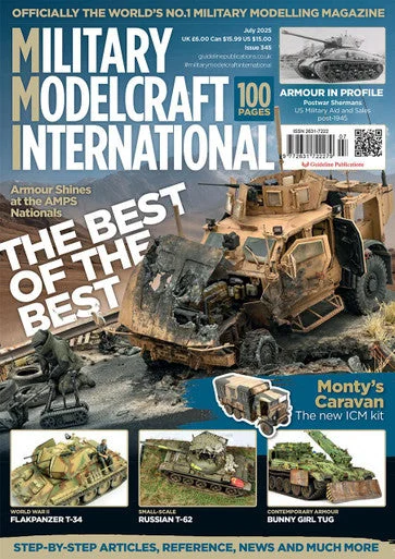 Military Modelcraft International Magazine July 2025 Issue 345 - Guideline Publications