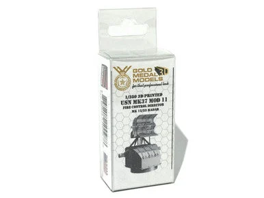 1/350 Gold Medal 3D USN Mk.37 MOD 11 Fire Control Director MK.12/22 Radar (x4) - Gold Medal Models