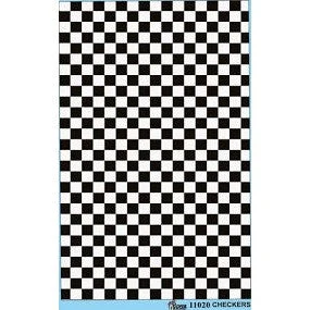 Gofer Racing Decals Checkers Decal
