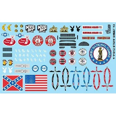 Gofer Racing Decals Stuff Sheet #4 Decal