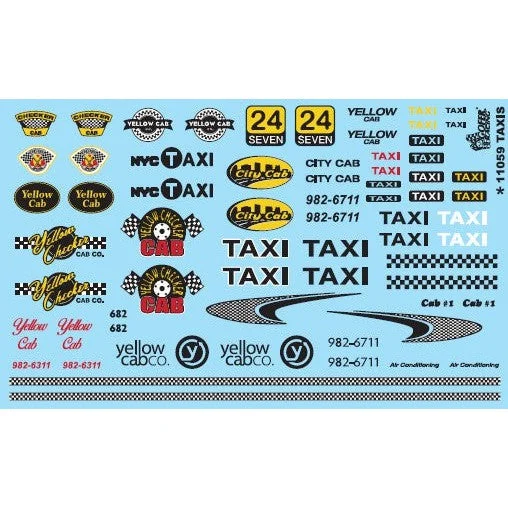 Gofer Racing Decals Taxis Decal