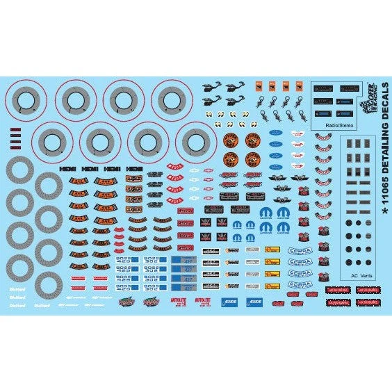 Gofer Racing Decals Detailing Decals