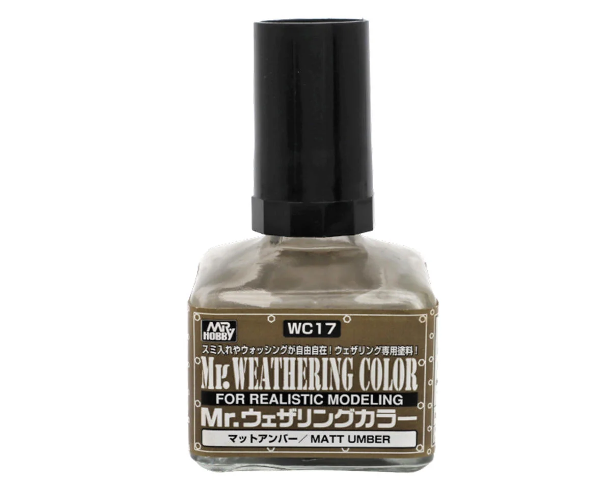 Mr Hobby Mr Weathering Matte Umber - WC17