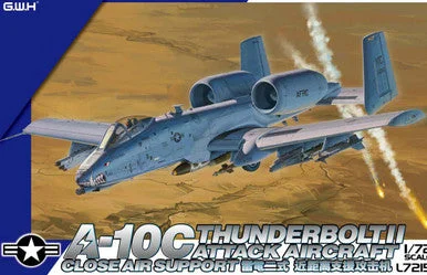 1/72 Great Wall A-10C Thunderbolt II Attack Aircraft Plastic Model Kit
