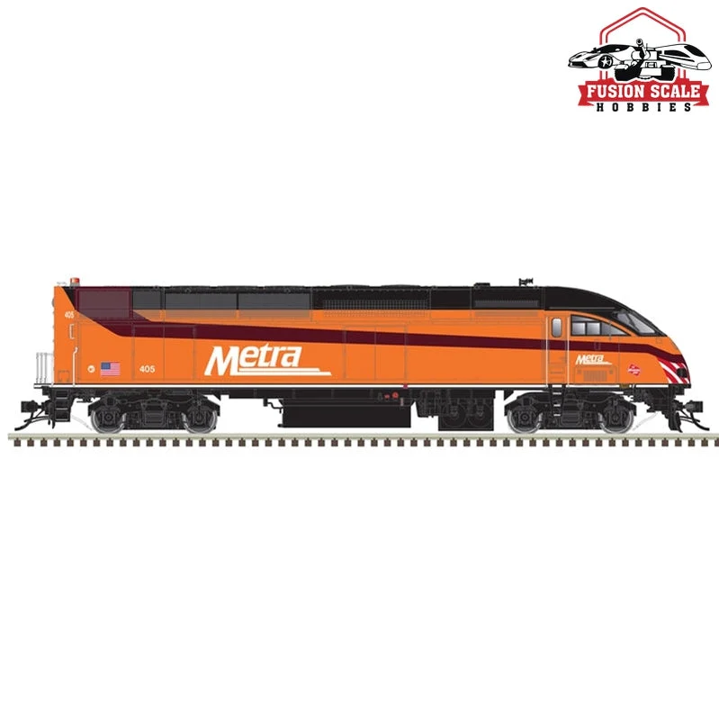 Atlas HO Scale Metra MP36 405 Milwaukee Road Heritage Locomotive DC