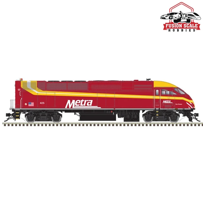 Atlas HO Scale Metra MP36 425 Rock Island Heritage Locomotive DC
