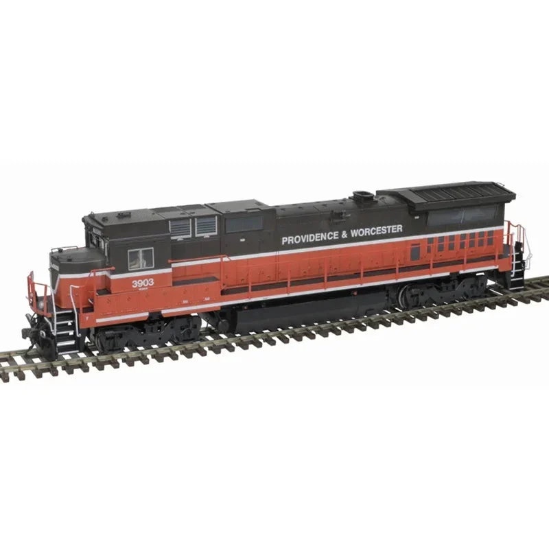 HO ATLAS Dash 8-40B Silver Providence Worcester #3905