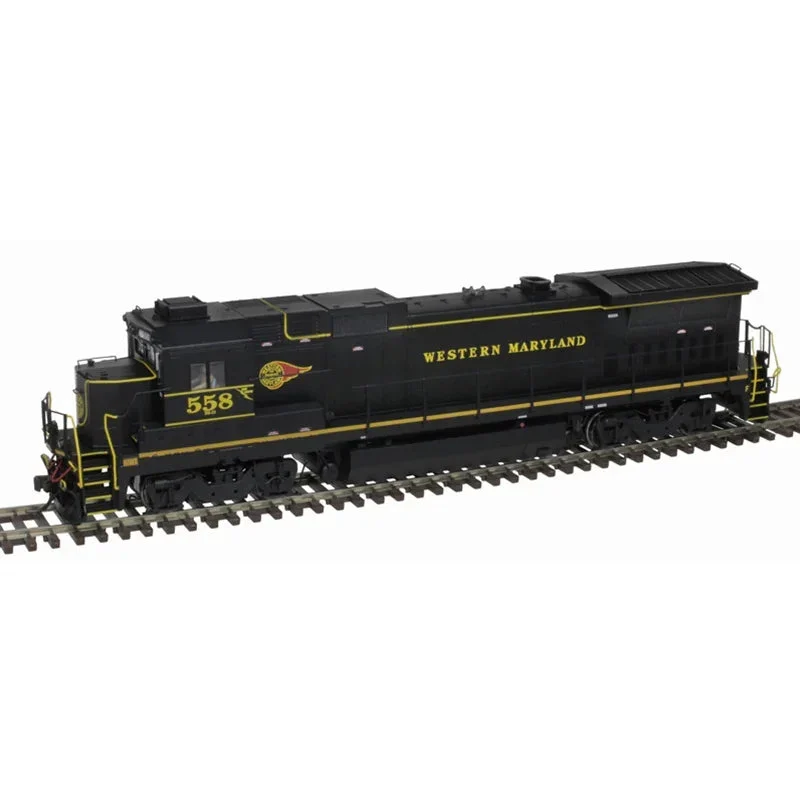 HO ATLAS Dash 8-40B Silver Western Maryland Scenic Railroad #558