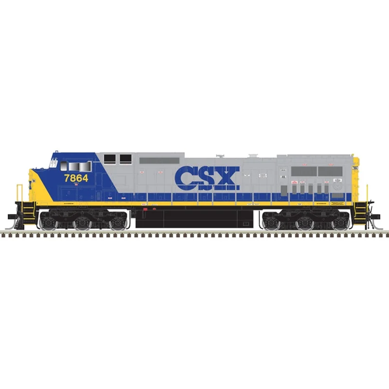 Atlas HO CSX YN2 #7864 Dash 8-40CW DCC/Sound Gold