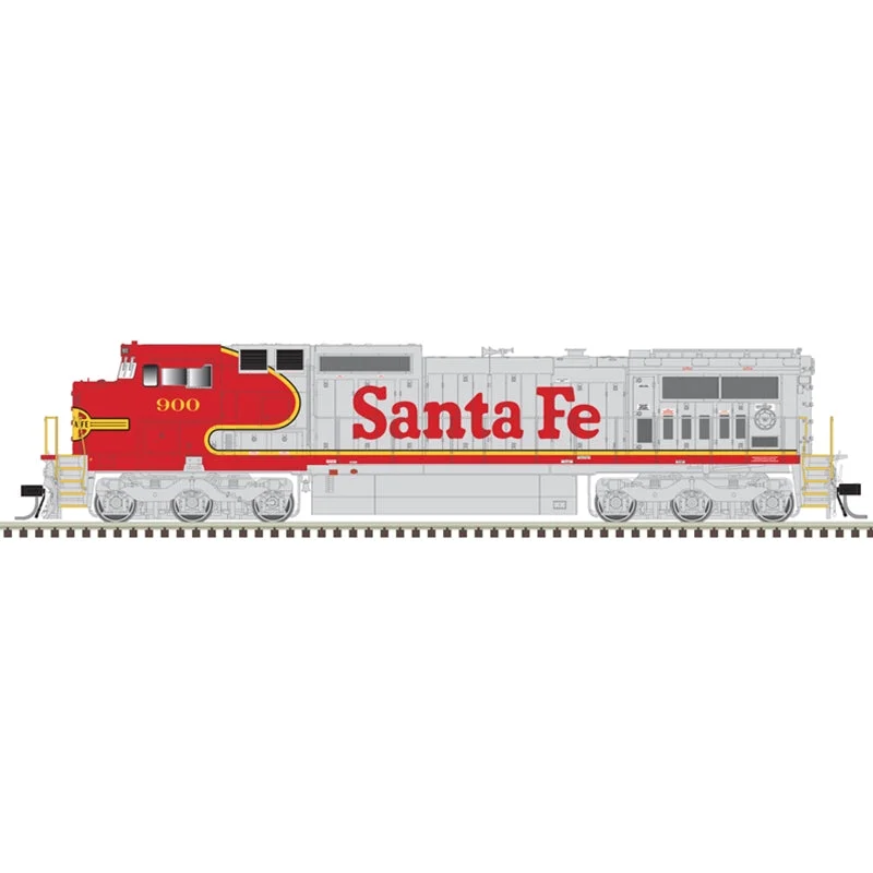 Atlas HO Santa Fe #915 Dash 8-40CW DCC/Sound Gold